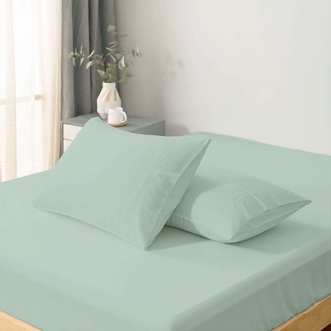 Egyptian cotton sheet set - Mint Green