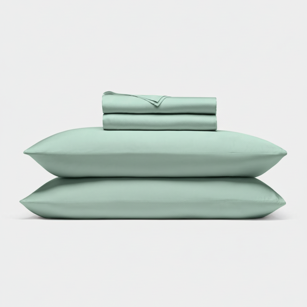 Egyptian cotton sheet set - Mint Green
