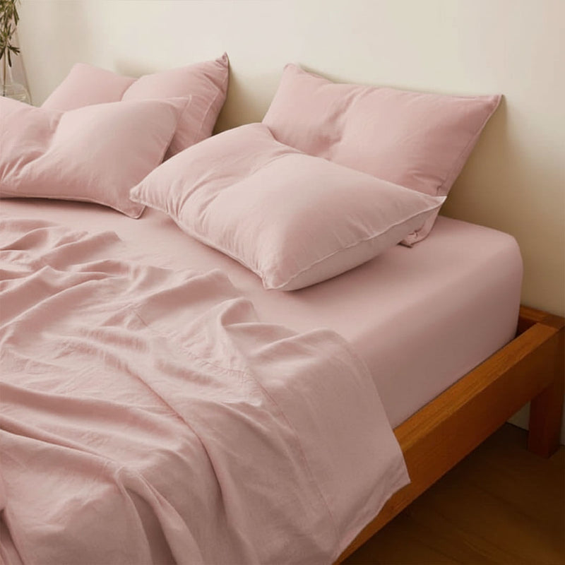 Egyptian cotton sheet set - Soft Pink